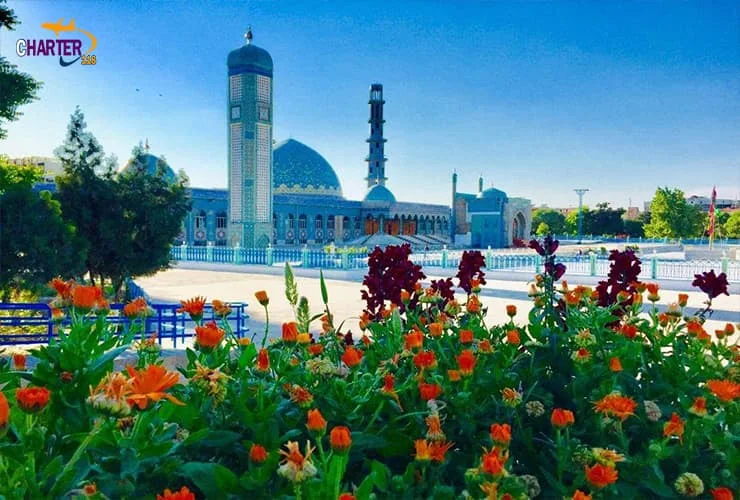 مسجد کبود مزار شریف افغانستان 