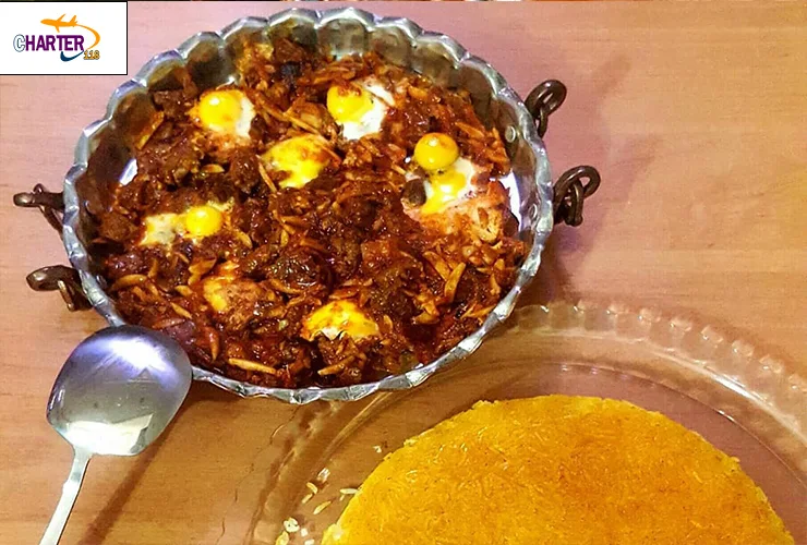 پیچاق قیمه اردبیلی 