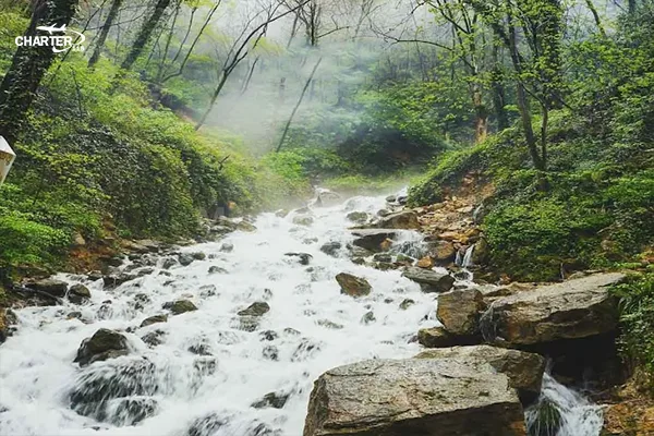 آبشار آب پری شمال