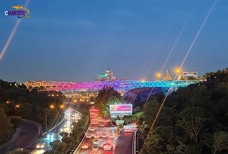پل طبیعت تهران