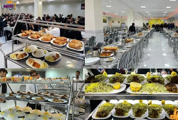 منوی غذای مهمانسرا حرم