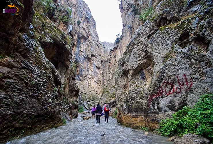 مسیر آبشار ارتکند مشهد