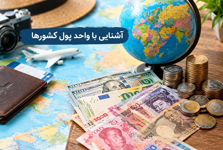 آشنایی با واحد پول کشورهای جهان | نام، نماد و ارزش ارزها
